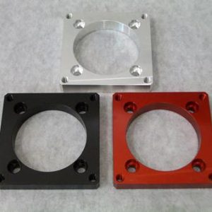 Boomba Racing 75mm Bolt-on Throttle Body Adaptor | 2001-2006 Mitsubishi Evo VII - IX (002-01-010)