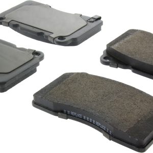 Centric PosiQuiet Front Brake Pads | 2013-2017 Subaru WRX STI, 2017-2018 Subaru BRZ, and 2003-2015 Mitsubishi Evo 8/9/X (104.10010)