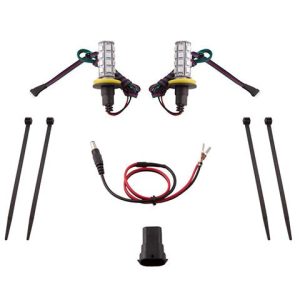 Diode Dynamics Multicolor H11 Bulb Fog Light LED Kit | 2003-2006 Mitsubishi Evo 8/9, and 2008-2015 Mitsubishi Evo X (DD0160P)