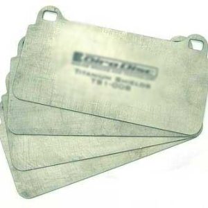 Girodisc Front Titanium Pad Shields | 2003-2006 Mitsubishi Evo 8/9 (TS-1001-4)