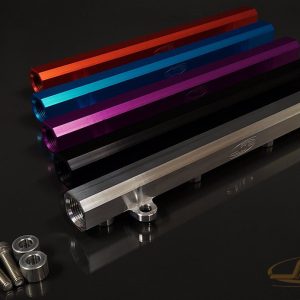 JM Fabrication EVO 10AN Billet Fuel Rail | 2003-2006 Mitsubishi Evo 8/9 (EVO-FUELRAIL)