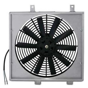 Mishimoto Aluminum Fan Shroud | 2001-2006 Mitsubishi Evo 7/8/9 (MMFS-EVO-01)