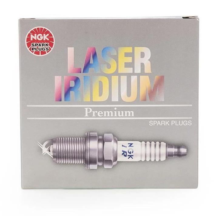 NGK Laser Iridium Spark Plugs - Full Set | 2008-2015 Mitsubishi Evo X (ILKR8E6 SET)