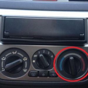 OEM Mitsubishi Heater Knob | 2003-2007 Mitsubishi Lancer Evolution 8/9 (MR500925)