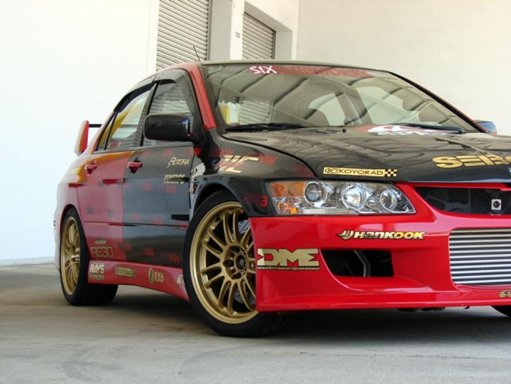 Seibon Carbon Fiber Fenders | 2003-2006 Mitsubishi Evo 8/9 (FF0305MITEVO8)