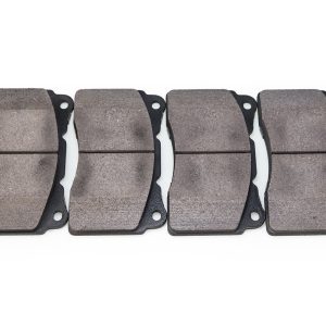 StopTech Sport Performance Front Brake Pads | 2003-2015 Mitsubishi Evo 8/9/X, 2004-2017 Subaru WRX STI, and 2017-2018 Honda Civic Type-R (309.10010)