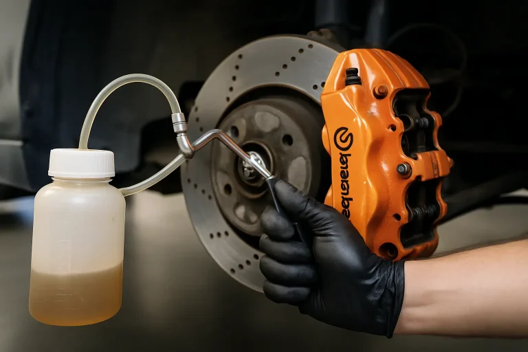 Bleed Evo X Brembos Like a Track Tech